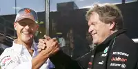 Bild zum Inhalt: Norbert Haug: Hamilton und Schumacher "gehen den Leuten auf den Wecker"