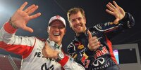 Bild zum Inhalt: Sebastian Vettel: Schumacher war "besser als jeder andere"