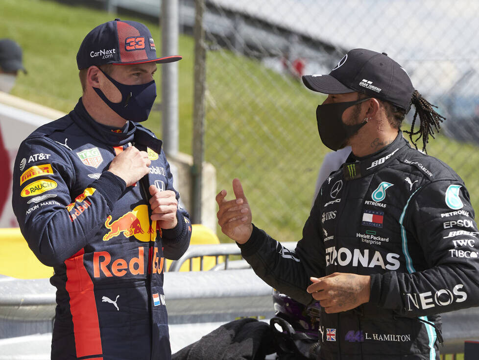 Lewis Hamilton, Max Verstappen