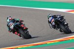 Fabio Quartararo (Petronas) und Maverick Vinales (Yamaha) 