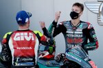 Cal Crutchlow () und Fabio Quartararo (Petronas) 