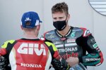 Cal Crutchlow () und Fabio Quartararo (Petronas) 