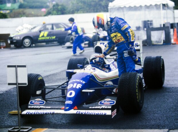 Damon Hill, Michael Schumacher Damon Hill, Michael Schumacher