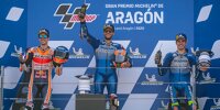 Bild zum Inhalt: MotoGP Liveticker Aragon: Alex Rins triumphiert! So lief der Renntag