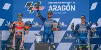 Bild zum Inhalt: MotoGP Liveticker Aragon: Alex Rins triumphiert! So lief der Renntag