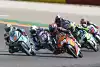 Bild zum Inhalt: Moto3 Aragon: Jaume Masia jubelt nach starker Aufholjagd