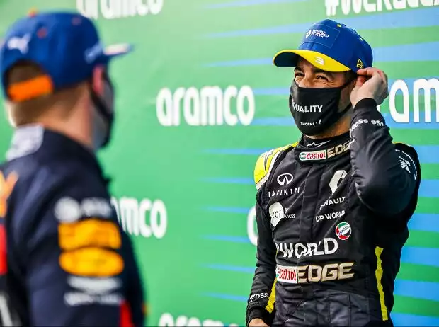 Daniel Ricciardo, Max Verstappen Titel-Bild zur News: Daniel Ricciardo, Max Verstappen