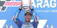 Bild zum Inhalt: "Nicht einfach": Alex Rins behauptet sich knapp gegen Alex Marquez