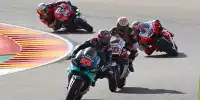 Bild zum Inhalt: Fabio Quartararo nur 18. in Aragon 1: Druck im Vorderreifen "außer Kontrolle"
