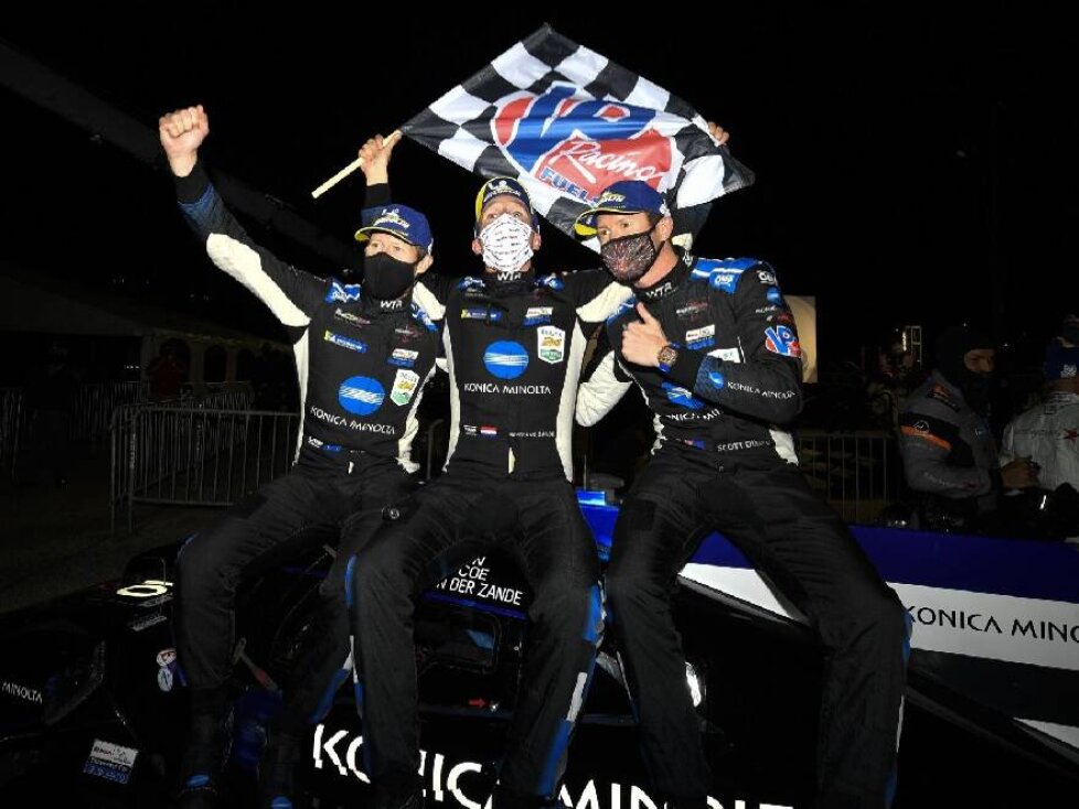 Renger van der Zande, Ryan Briscoe, Scott Dixon
