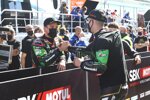 Alex Lowes und Jonathan Rea 