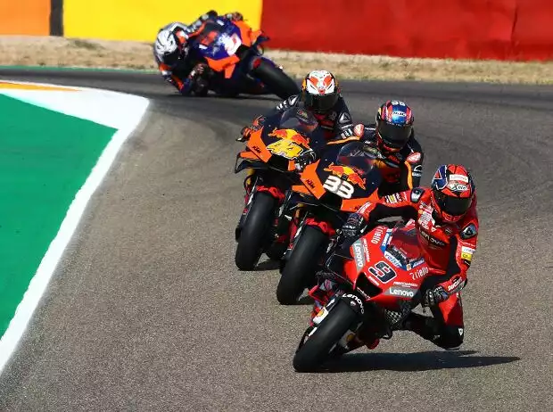 Danilo Petrucci, Brad Binder, Pol Espargaro Titel-Bild zur News: Danilo Petrucci, Brad Binder, Pol Espargaro