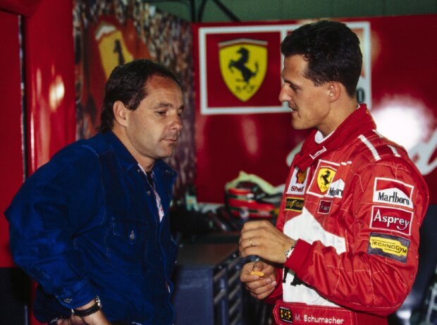 Titel-Bild zur News: Gerhard Berger, Michael Schumacher