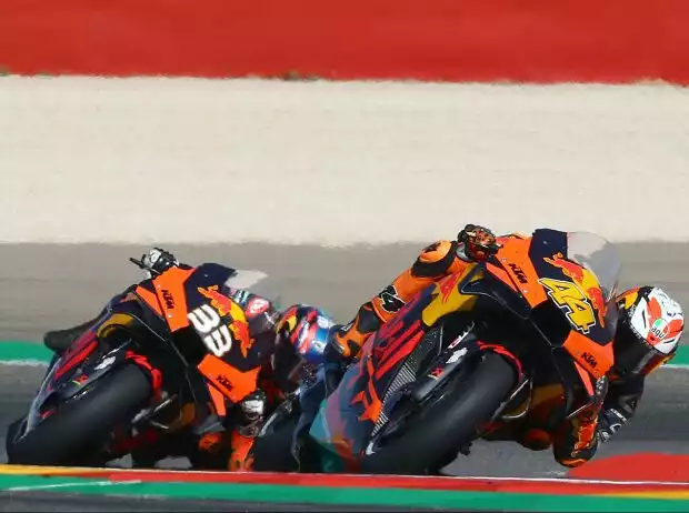 Titel-Bild zur News: Pol Espargaro, Brad Binder