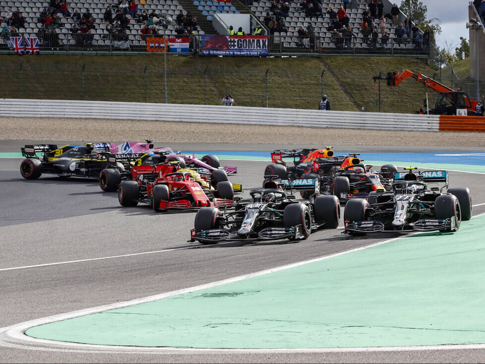 Valtteri Bottas, Lewis Hamilton