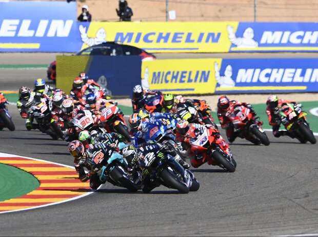Titel-Bild zur News: MotoGP Start Aragon