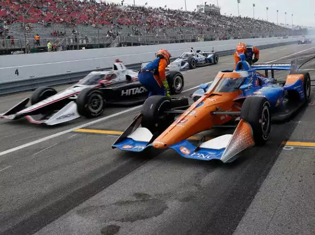 Scott Dixon, Josef Newgarden Titel-Bild zur News: Scott Dixon, Josef Newgarden