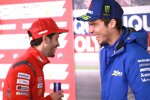 Andrea Dovizioso (Ducati) und Joan Mir (Suzuki) 