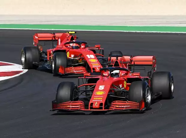 Sebastian Vettel, Charles Leclerc Titel-Bild zur News: Sebastian Vettel, Charles Leclerc