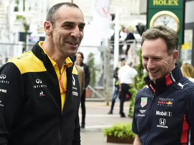 Cyril Abiteboul, Christian Horner Titel-Bild zur News: Cyril Abiteboul, Christian Horner
