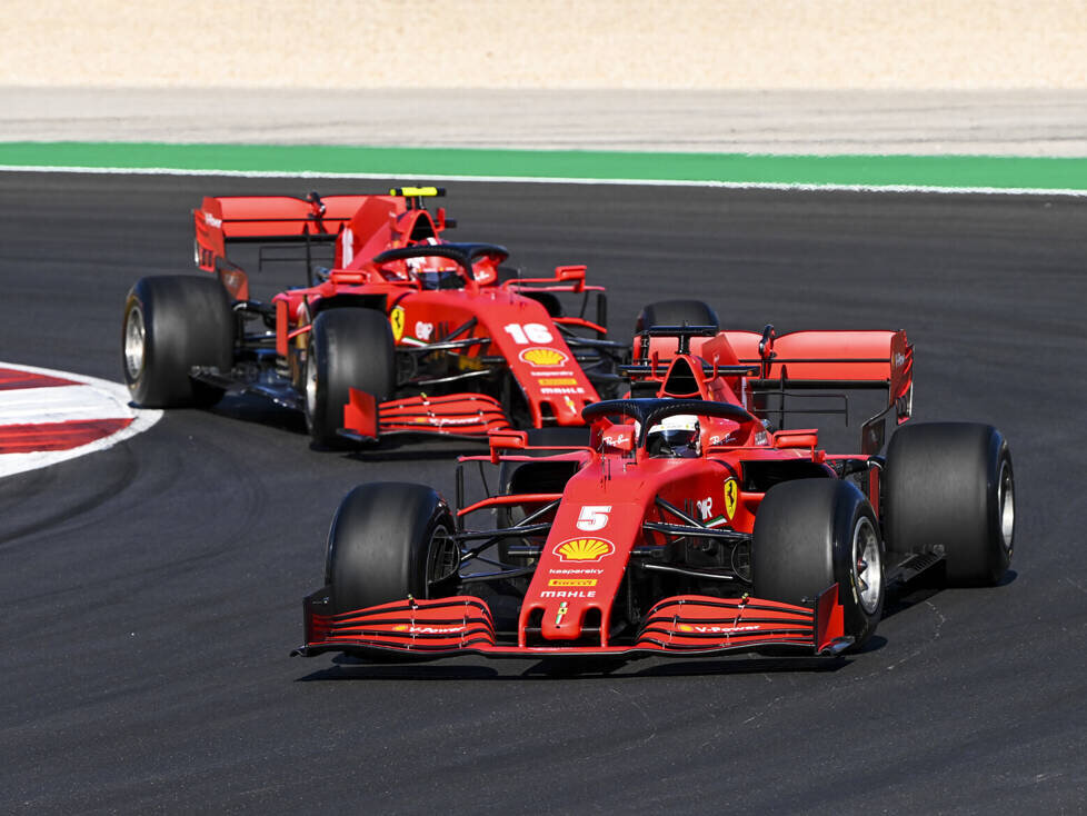 Sebastian Vettel, Charles Leclerc