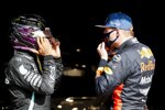 Lewis Hamilton (Mercedes) und Max Verstappen (Red Bull) 