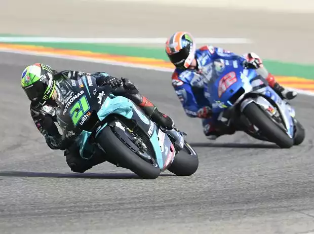 Franco Morbidelli, Alex Rins Titel-Bild zur News: Franco Morbidelli, Alex Rins