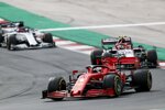 Sebastian Vettel (Ferrari), Antonio Giovinazzi (Alfa Romeo) und Daniil Kwjat (AlphaTauri) 