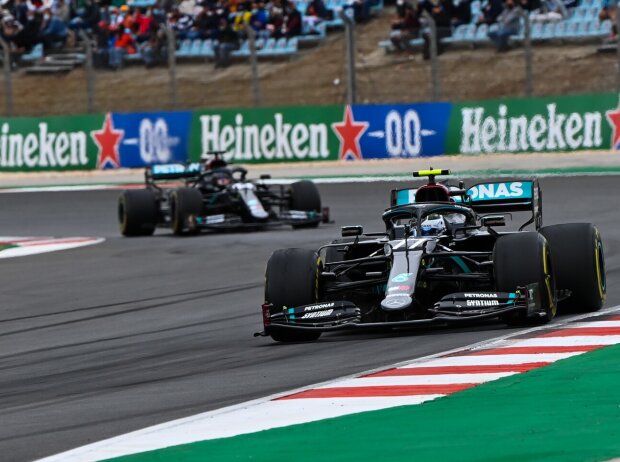 Valtteri Bottas, Lewis Hamilton