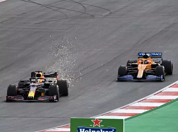 Titel-Bild zur News: Max Verstappen, Carlos Sainz