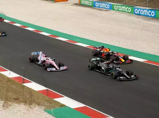 Valtteri Bottas, Max Verstappen, Sergio Perez, Carlos Sainz Titel-Bild zur News: Valtteri Bottas, Max Verstappen, Sergio Perez, Carlos Sainz