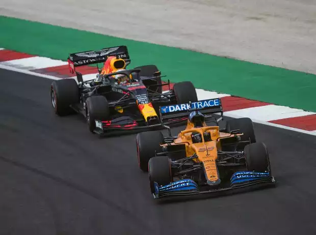 Carlos Sainz, Max Verstappen Titel-Bild zur News: Carlos Sainz, Max Verstappen