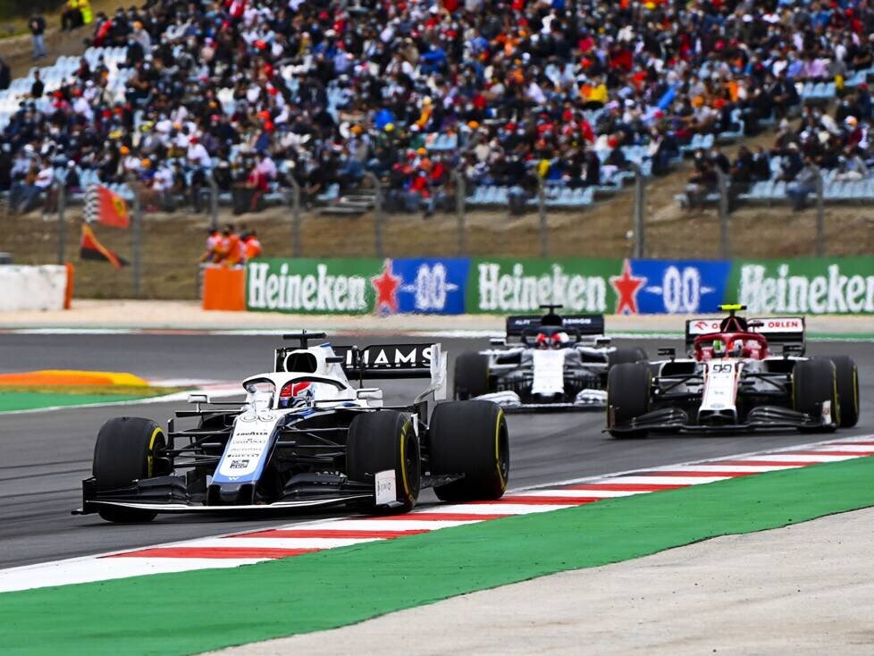 George Russell, Antonio Giovinazzi, Daniil Kwjat