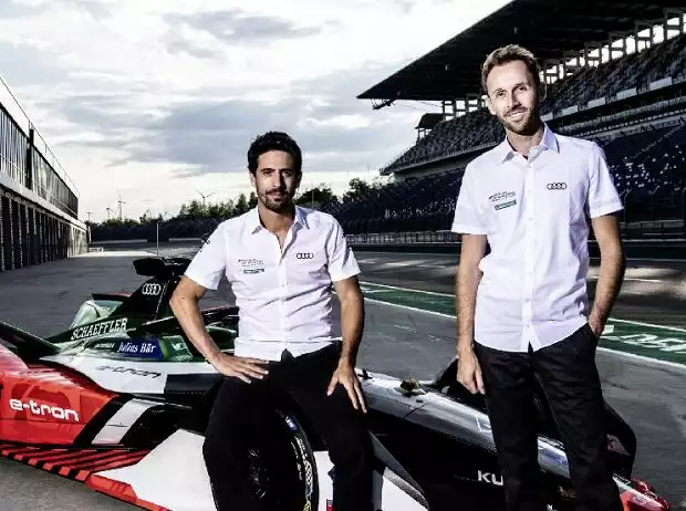 Lucas di Grassi und Rene Rast Titel-Bild zur News: Lucas di Grassi und Rene Rast