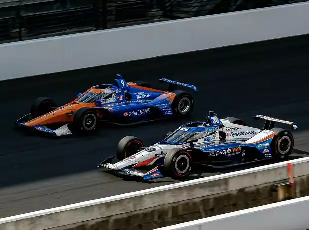 Takuma Sato, Scott Dixon Titel-Bild zur News: Takuma Sato, Scott Dixon