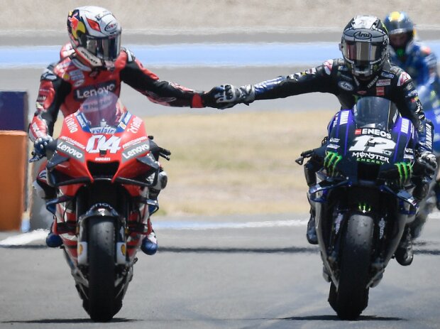 Andrea Dovizioso, Maverick Vinales Andrea Dovizioso, Maverick Vinales