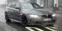 Bild zum Inhalt: BMW M3 Touring (2022) zeigt sich auf neuen Erlkönigbildern