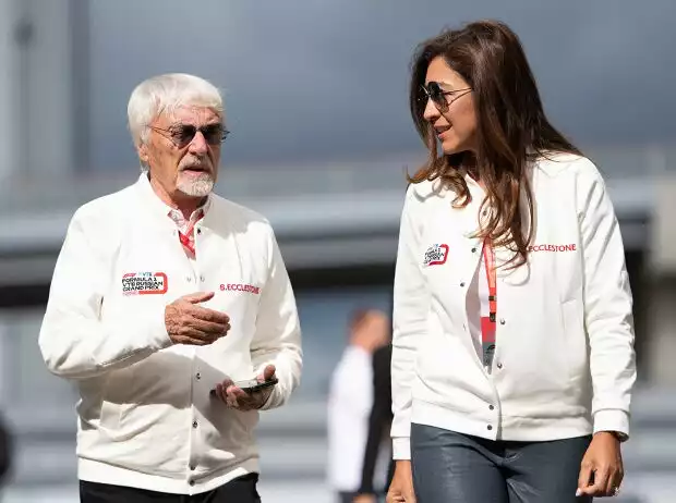 Titel-Bild zur News: Bernie und Fabiana Ecclestone