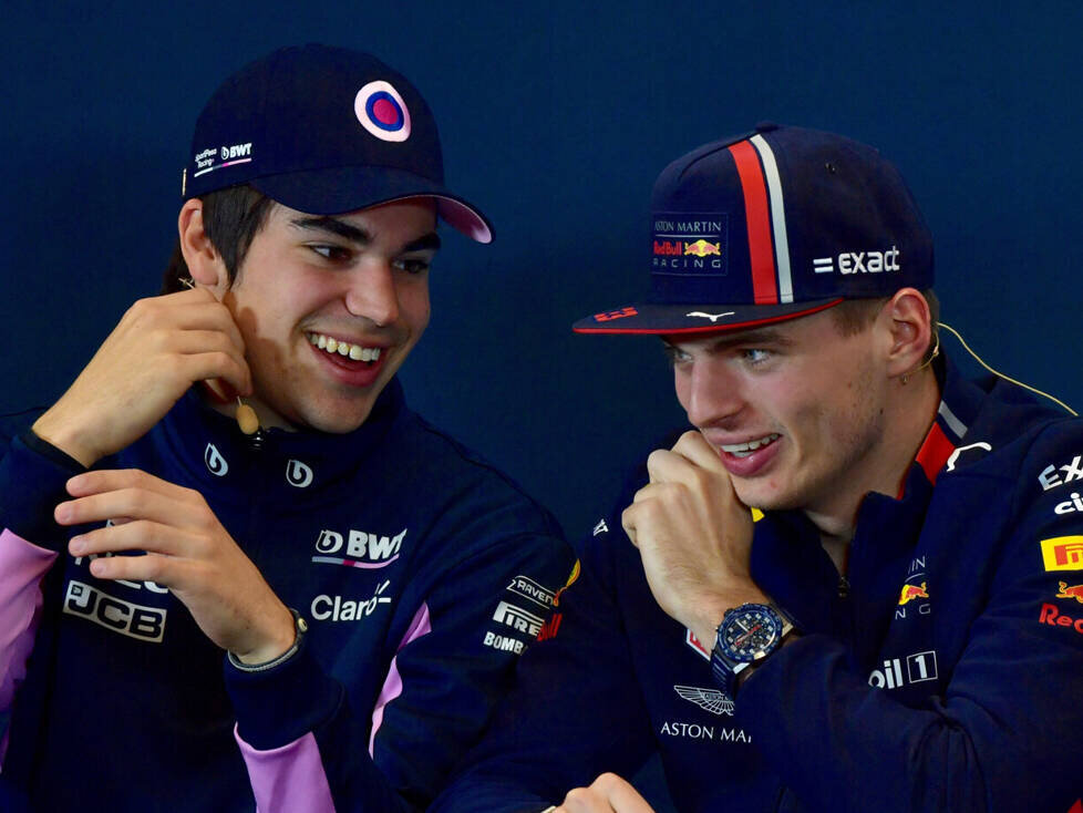 Lance Stroll, Max Verstappen