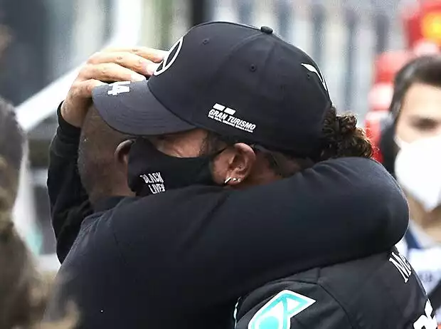 Anthony und Lewis Hamilton Titel-Bild zur News: Anthony und Lewis Hamilton