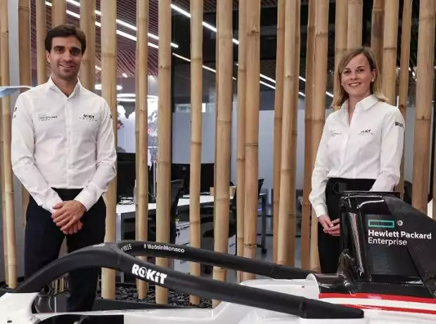 Titel-Bild zur News: Jerome D'Ambrosio, Susie Wolff