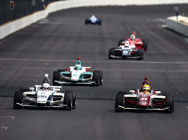 Indy-Lights-Action in Indianapolis 2019