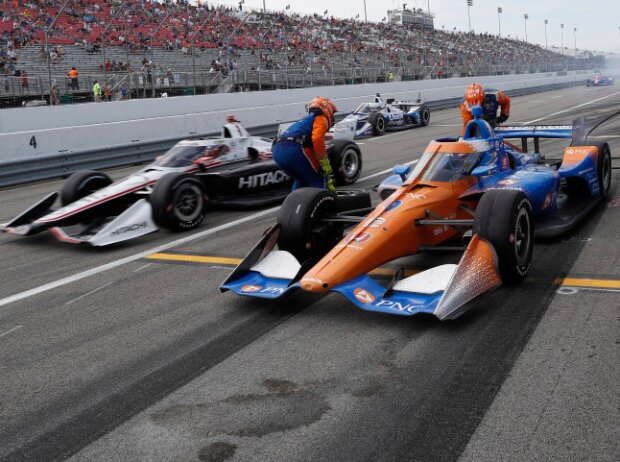 Scott Dixon, Josef Newgarden Scott Dixon, Josef Newgarden