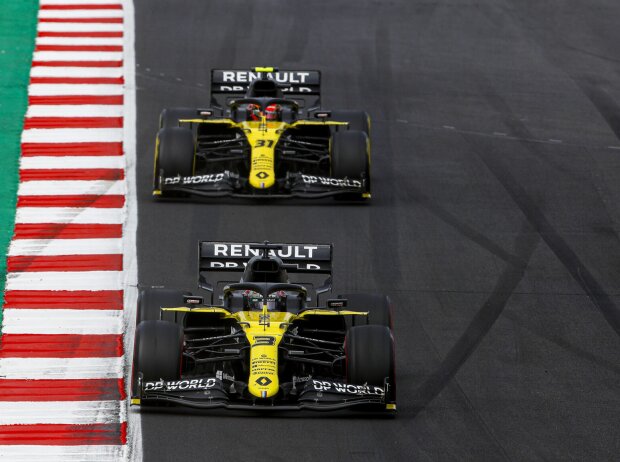 Titel-Bild zur News: Daniel Ricciardo, Esteban Ocon
