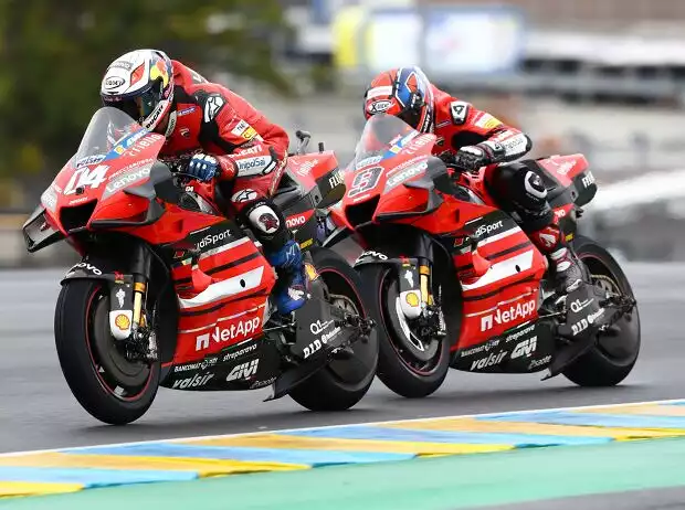 Andrea Dovizioso, Danilo Petrucci Titel-Bild zur News: Andrea Dovizioso, Danilo Petrucci