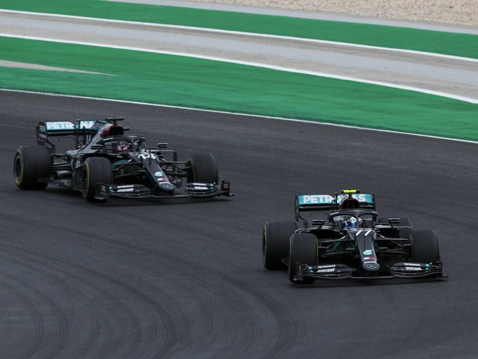 Valtteri Bottas, Lewis Hamilton