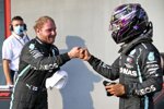 Valtteri Bottas (Mercedes) und Lewis Hamilton (Mercedes) 