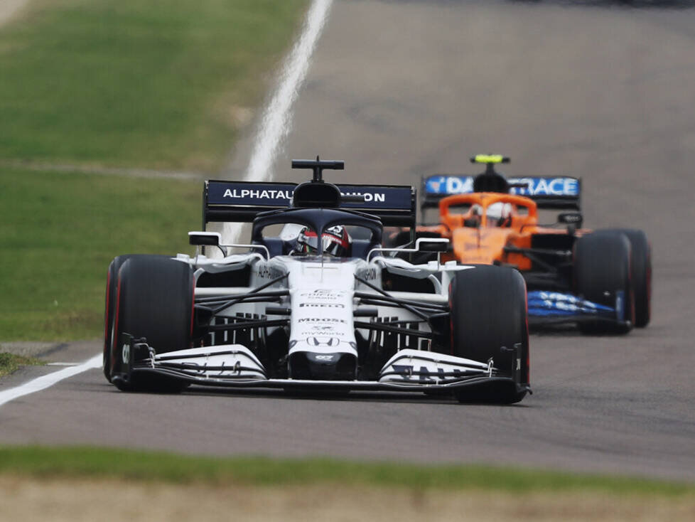 Daniil Kwjat, Lando Norris