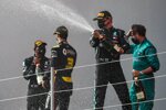 Lewis Hamilton (Mercedes), Daniel Ricciardo (Renault) und Valtteri Bottas (Mercedes) 