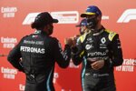 Lewis Hamilton (Mercedes) und Daniel Ricciardo (Renault) 